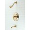 Kingston Brass KB36320NDL Tub and Shower Faucet, Polished Brass KB36320NDL - alternate 2